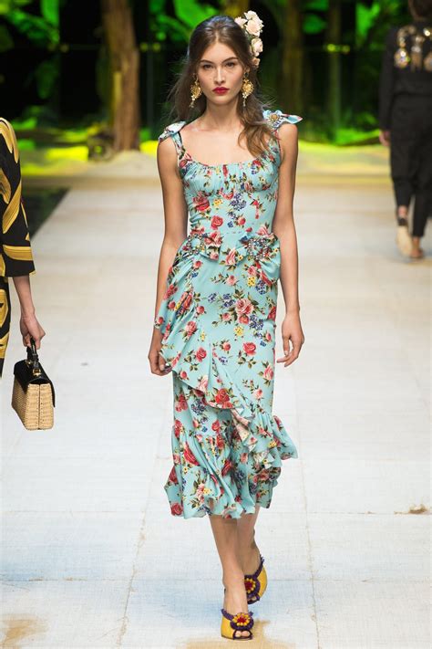 dolce and gabbana flower dress.